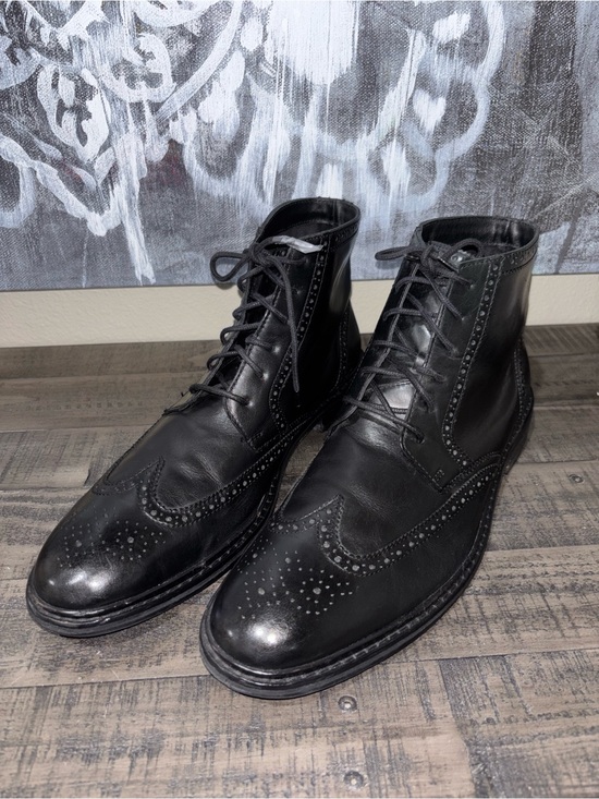Cole Haan Other - Men's Cole Haan Air Colton LEATHER Wingtip Ankle BOOTS 12M